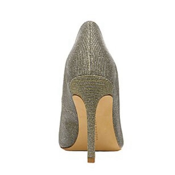 NWOB Veronica Beard Nathalia Pointed Toe Pump size 10, Metallic Silvergold - Picture 5 of 14
